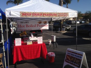 Farmer's market banner and A-frame