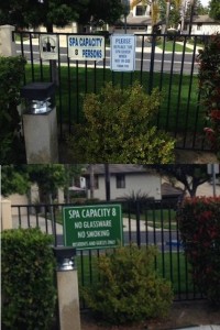 Swimming Pool Signs