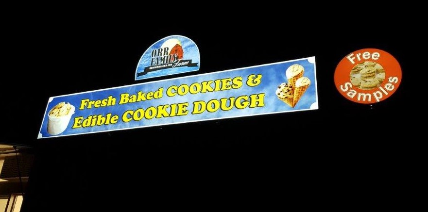 Oklahoma City, OK – Lighted Cabinet Signs for Orr Family Farm’s State Fair Exhibit