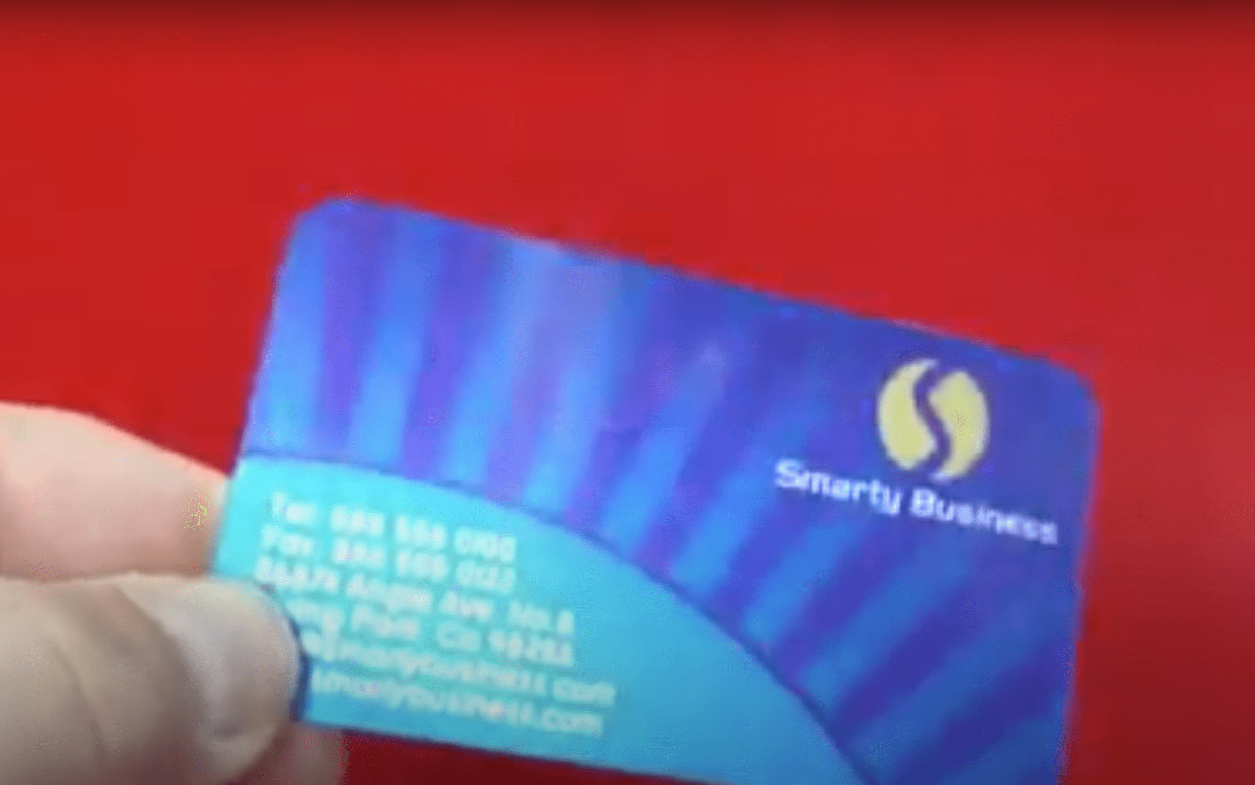 Orlando, FL - 4D Business Card from Orlando Top Rated Business Printing Company
