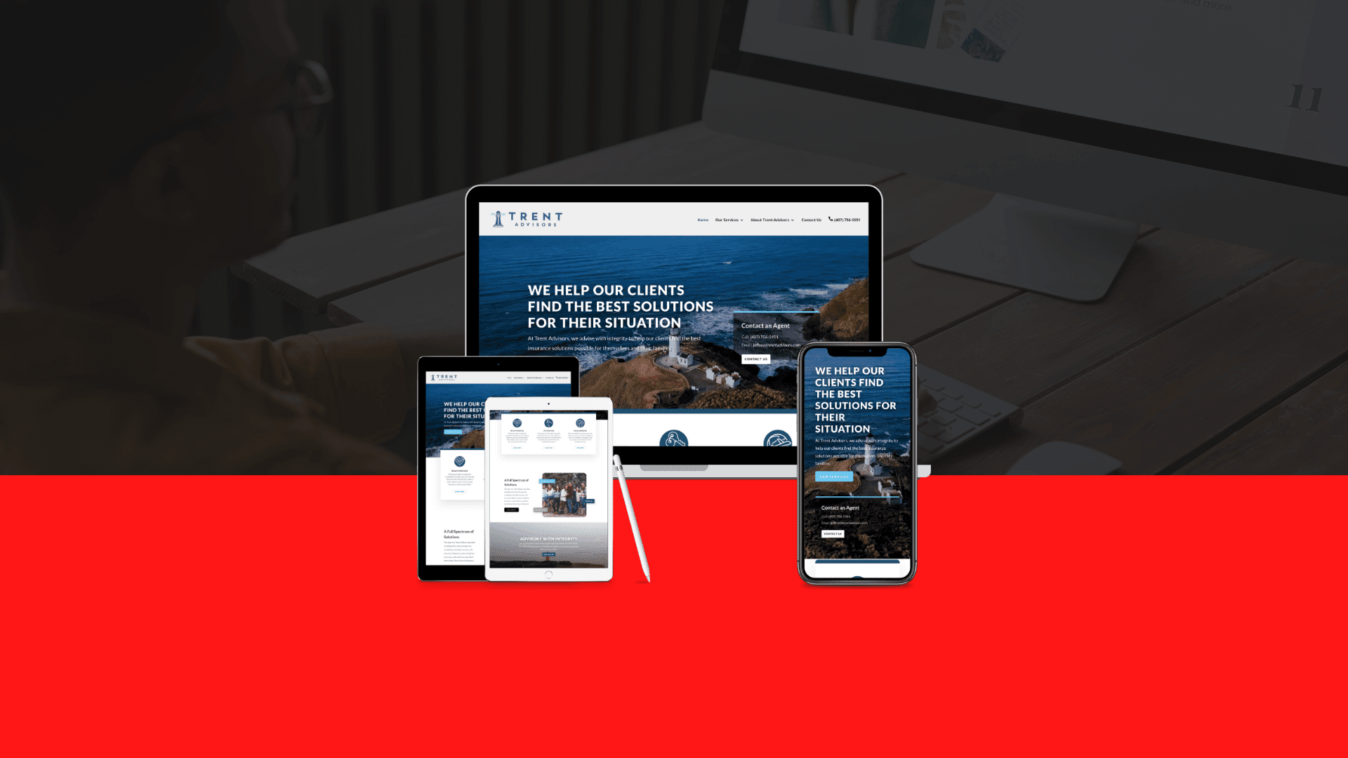 Orlando, FL – Insurance Agency WordPress Website Redesign | Insurance Web Design