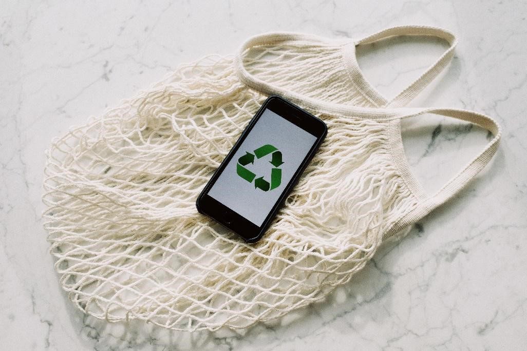 Cloth bag and Cell phone