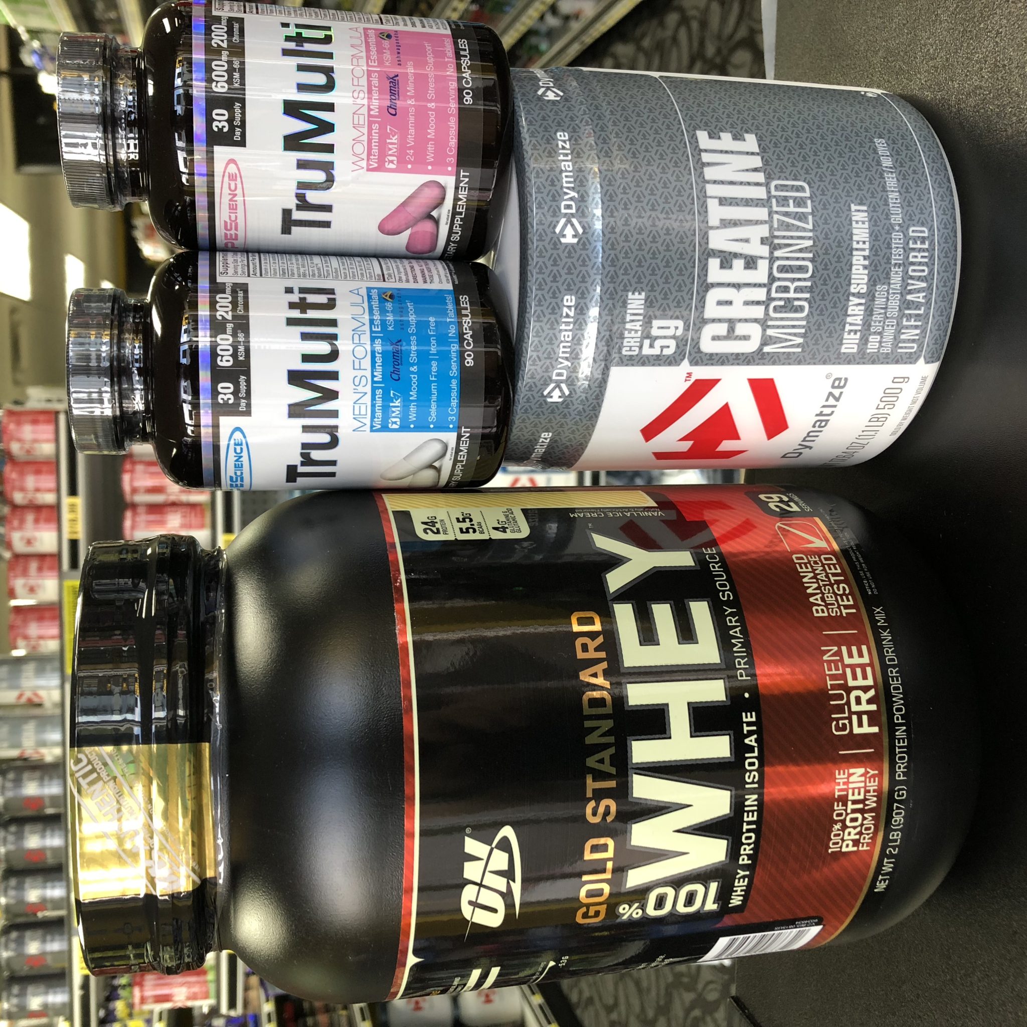 Phoenix, AZ – Tip from a Local Nutrition / Supplement Store: Top 3 supplements when starting a resistance training program