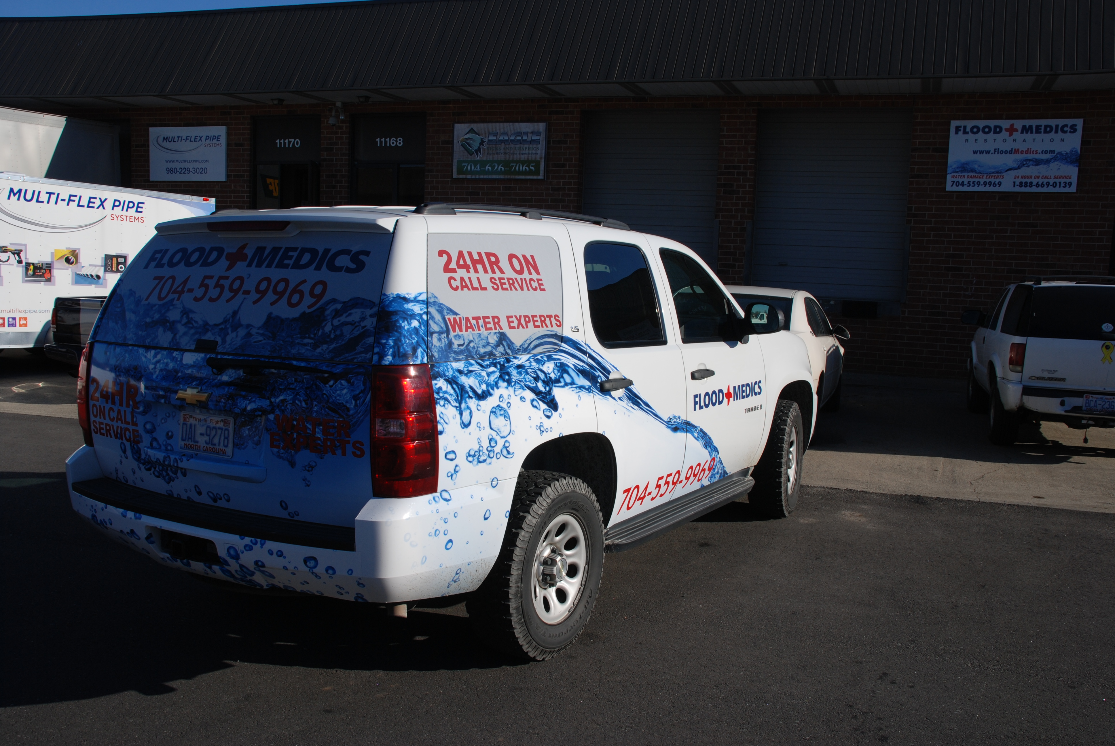 Roaming Billboard is what you have if you Wrap your Vehicle in Pineville, NC