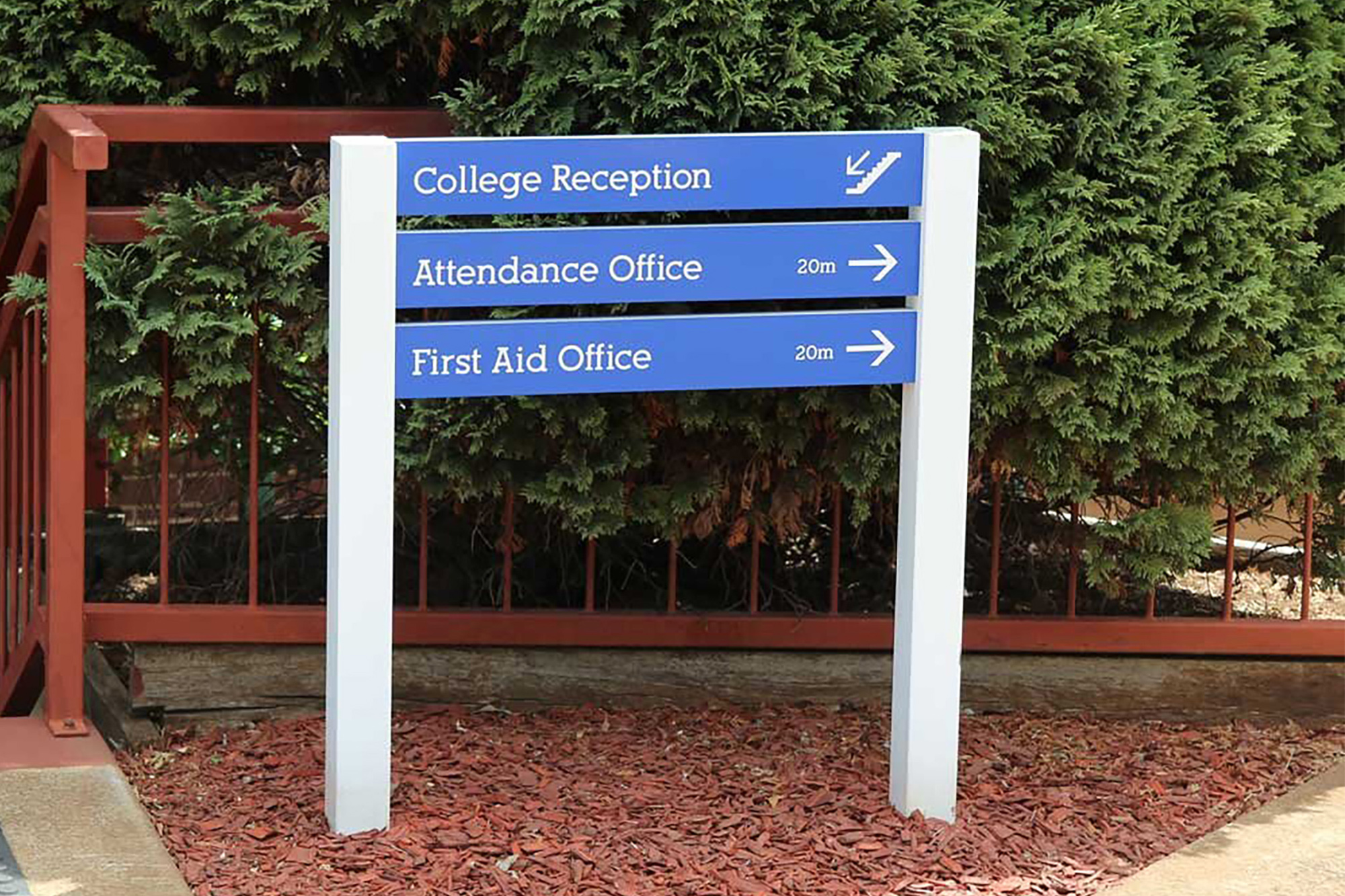 Pleasant Hill, CA - Sign Company Offers Custom Directional Signs for Malls