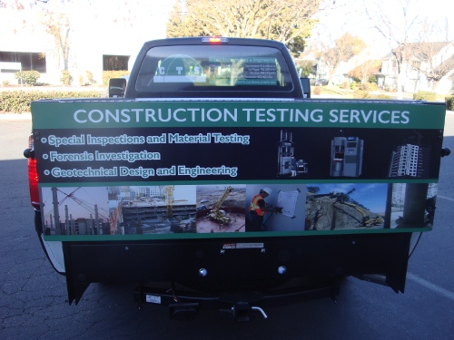 Vehicle Graphics Wraps in Pleasanton, CA (Tri Valley) on Ford F-150 & F-250 for CTS