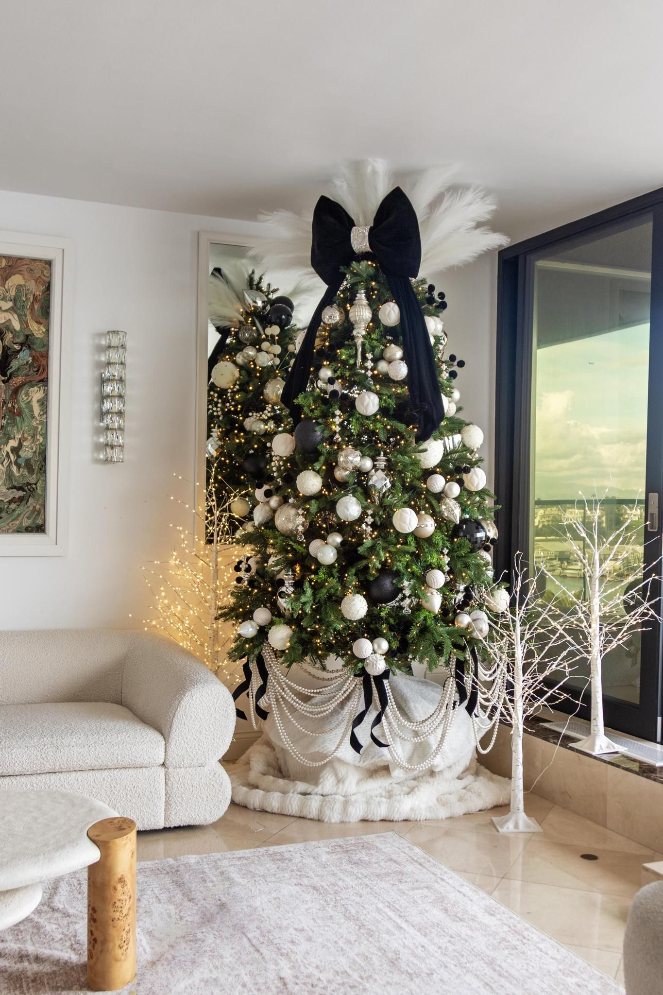 Newport Beach, CA - Interior Design Company Creates a Chanel Holiday Tree