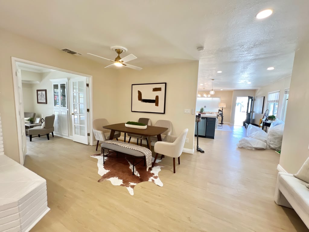 Los Angeles, CA - How a Home Staging Company Created a Functional Dining Area