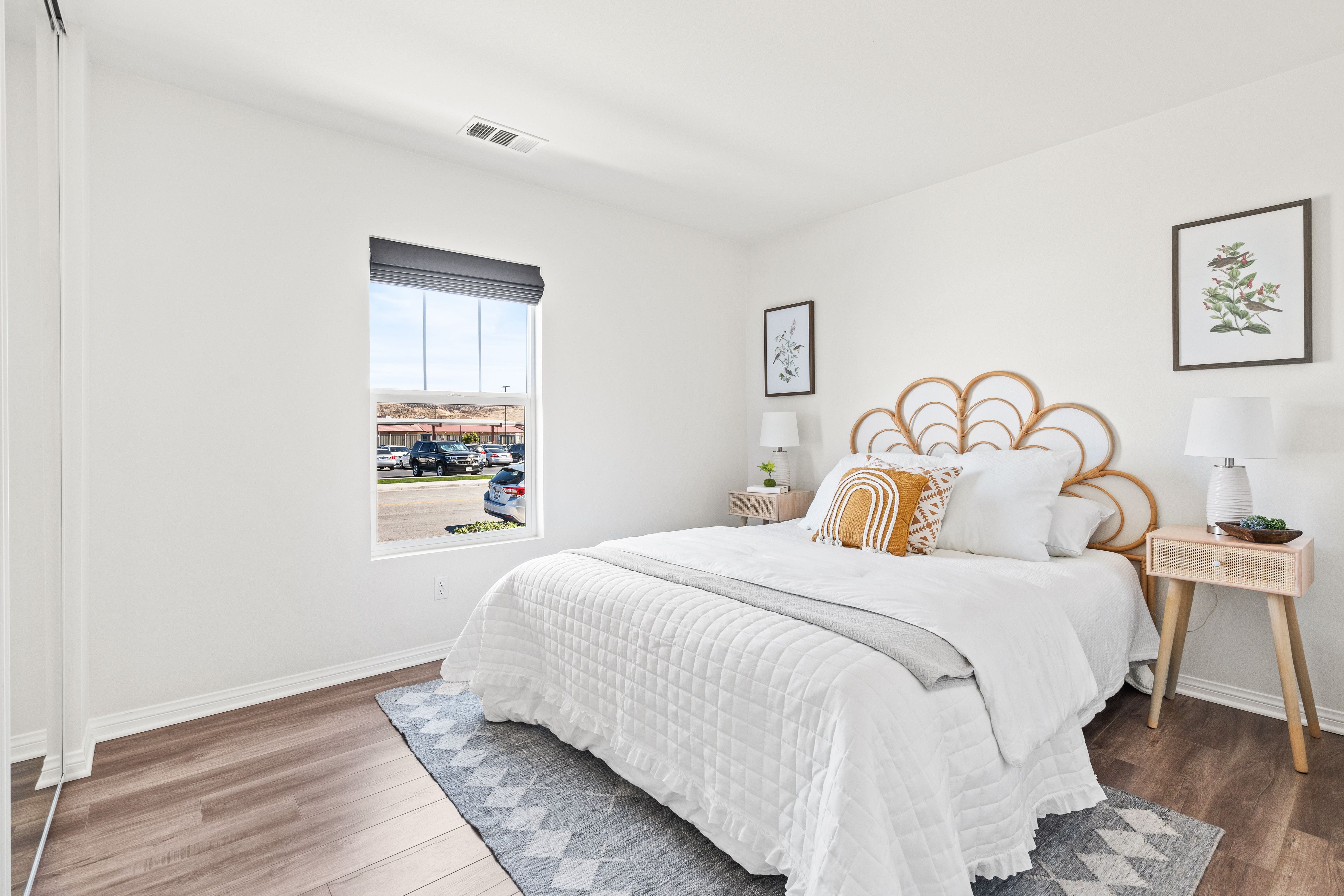 Los Angeles, CA — How Does Wicker Furniture Transform a Secondary Bedroom?