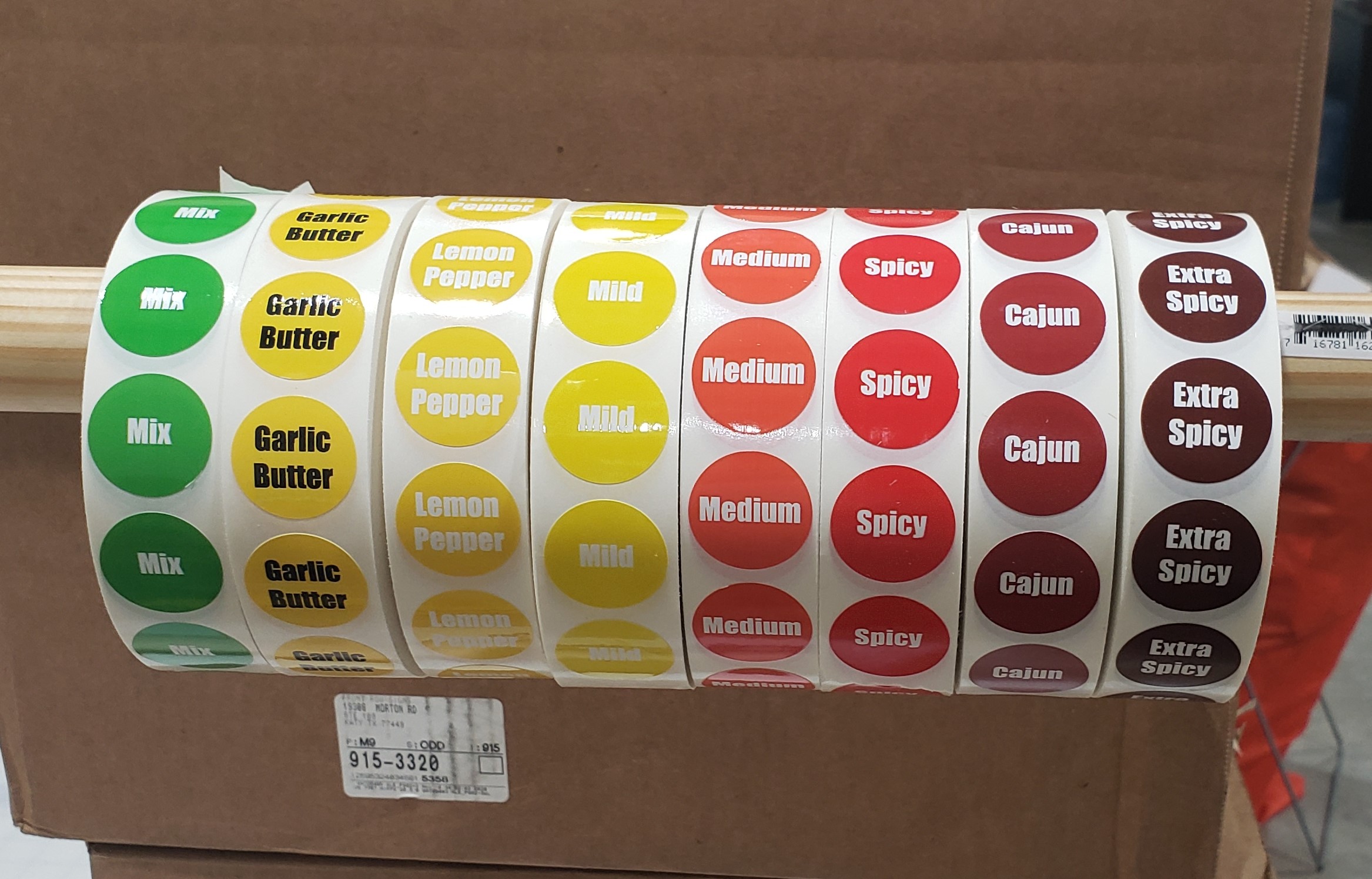 Katy, TX - Labels for Restaurants Help Increase Efficiency | Sign News