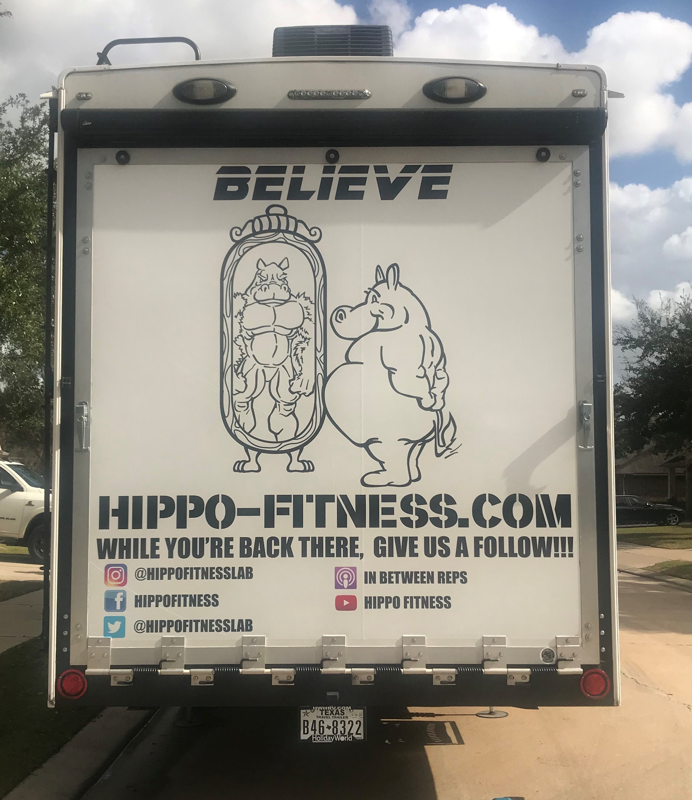 Houston, TX -Crossfit Gym Goes Mobile Keeping Business Alive | Vehicle Wrap News