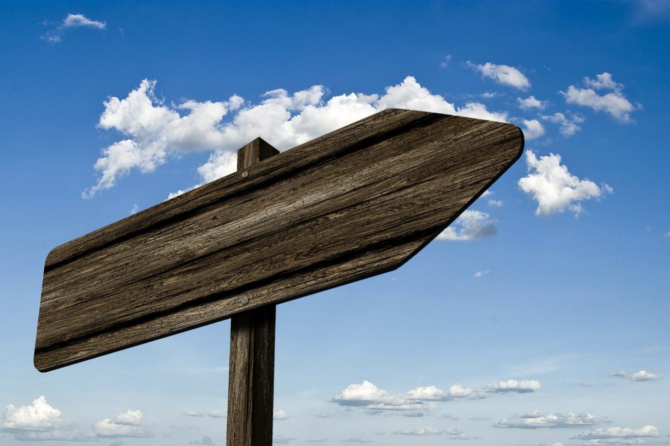 Directional Sign