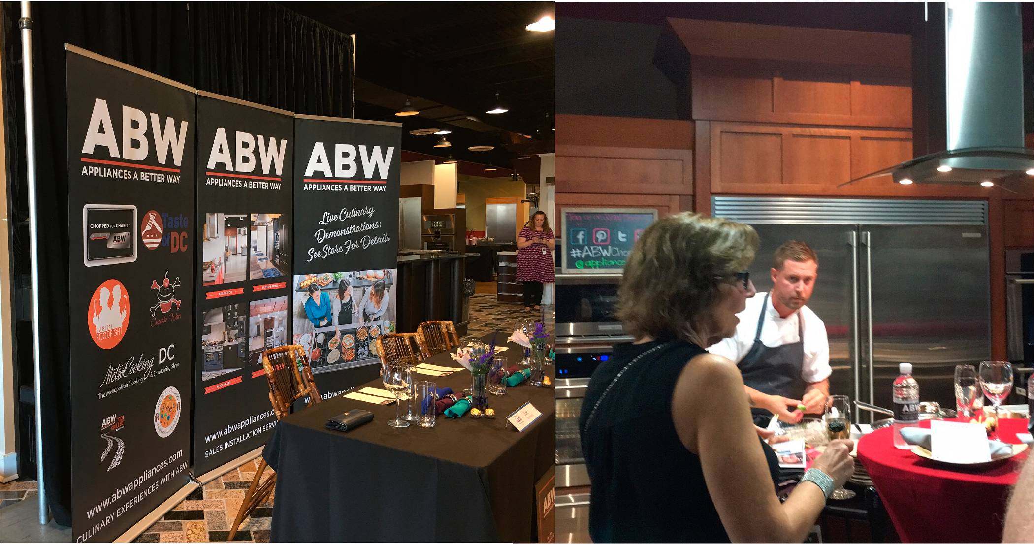 Maryland/Virginia – Trade Show Event Displays for ABW with Updated Logo