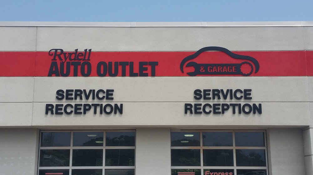 Exterior Building Acrylic Lettering Saint Paul Minneapolis