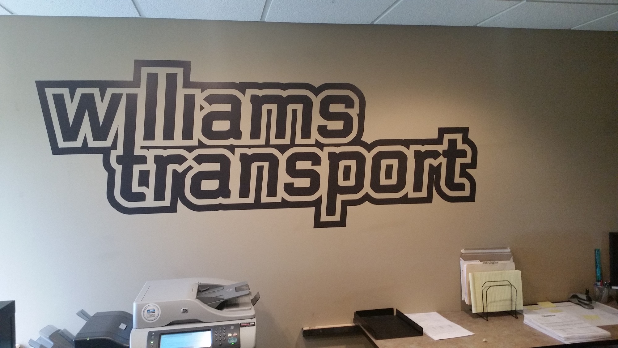Vinyl Lobby Decal Sign Saint Paul Minneapolis