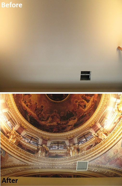 CeilingWrapBeforeAfterSignsationalGraphics