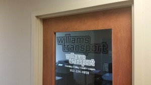 Vinyl Lobby Decal Window Saint Paul Minneapolis
