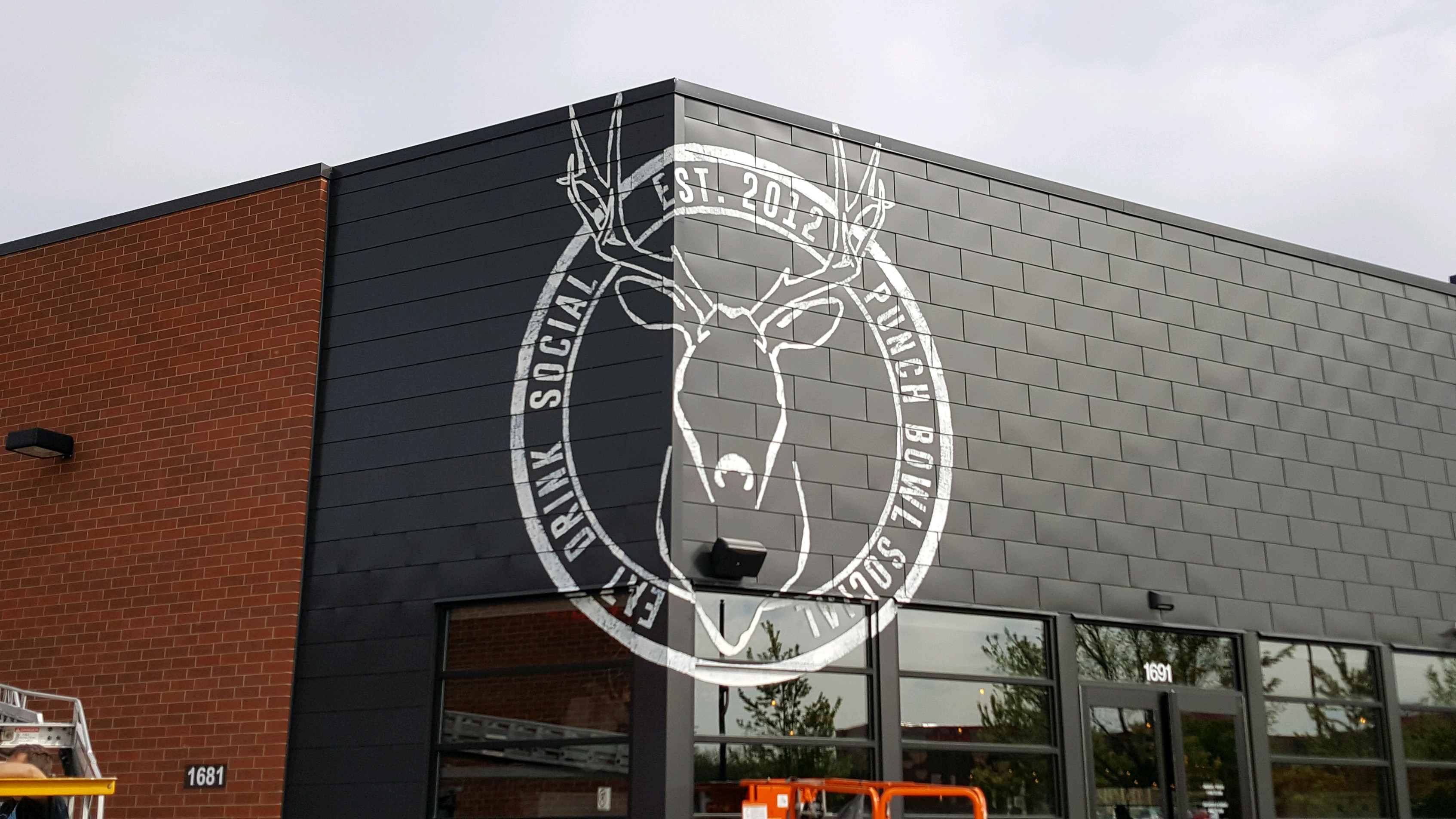 Custom Logo Stencil in Minneapolis, MN for Harvest Pack | Signage News
