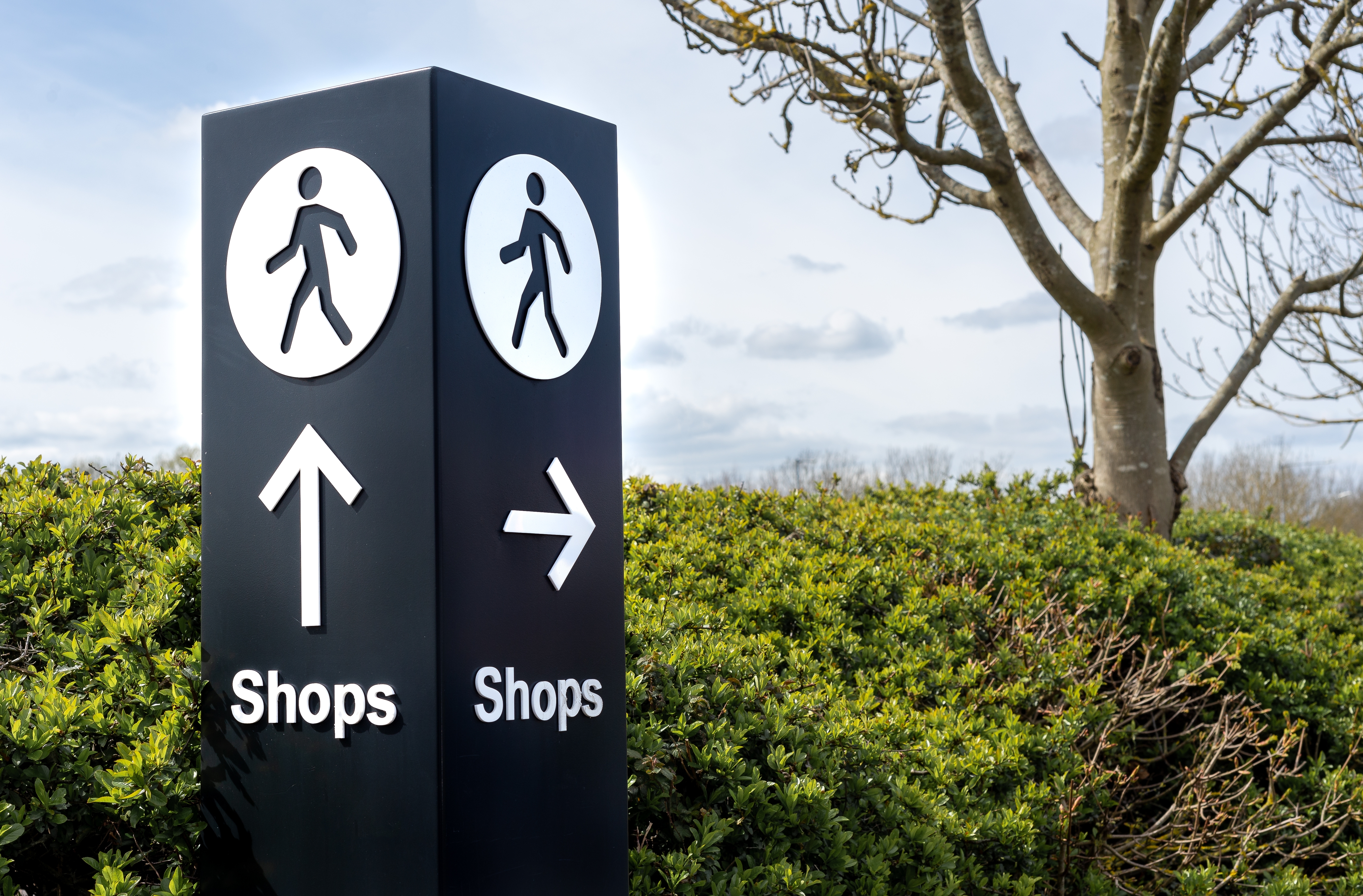 Sorrento Valley, CA - Sign Company Offers Custom Directional Signs in SD County