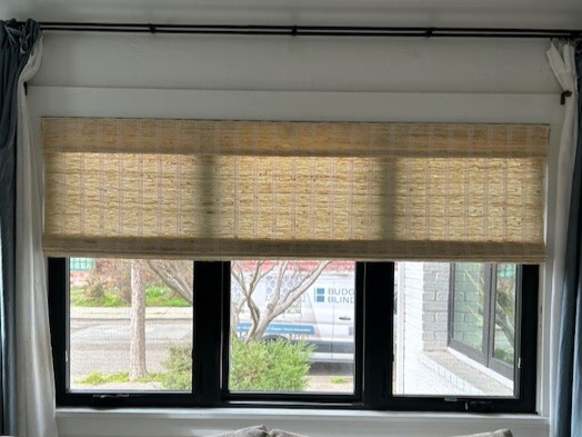 San Leandro, CA - Woven Wood Shade Installation Service for Natural Decor