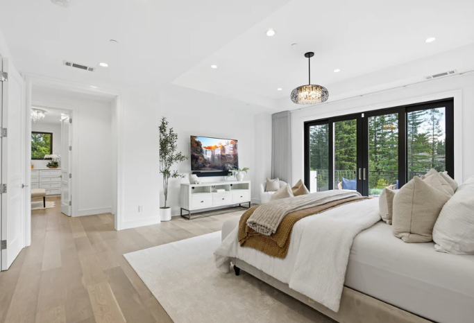 Los Gatos, CA - Curated Estate Home Staging with Custom Lighting Concepts