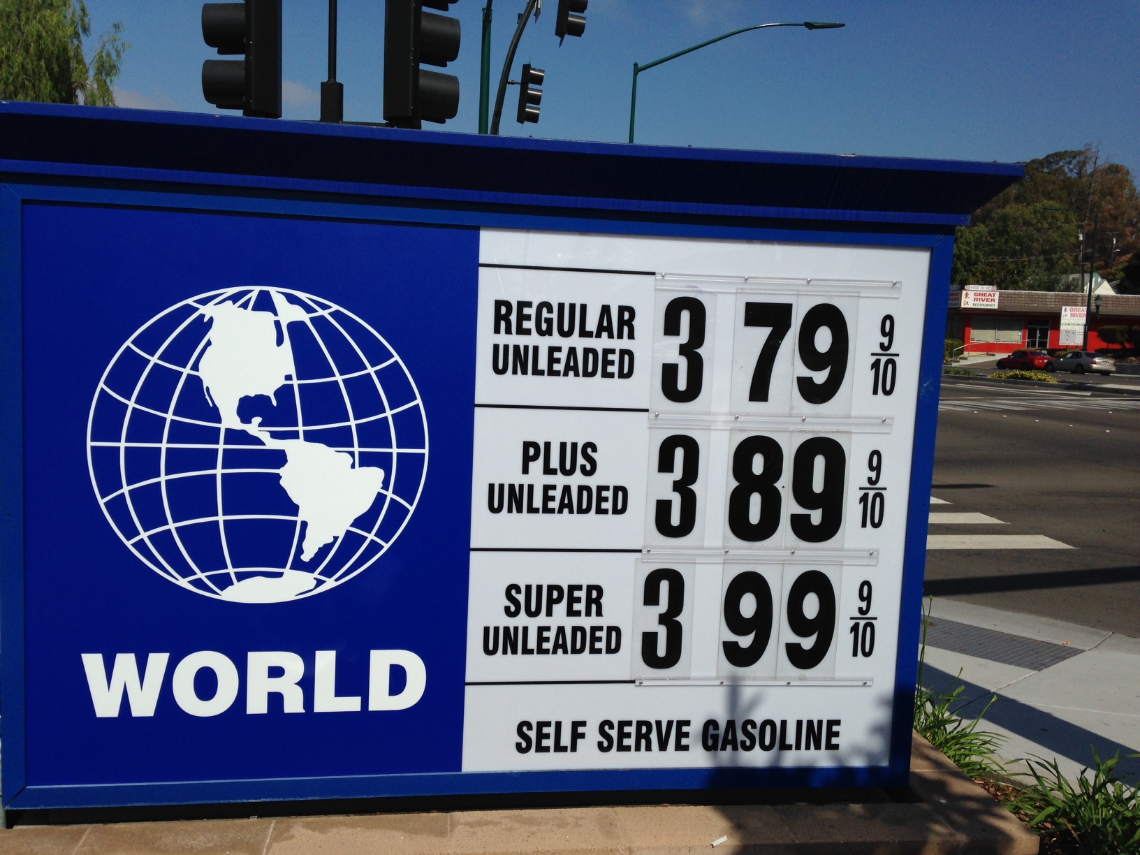 Gas Station Signs