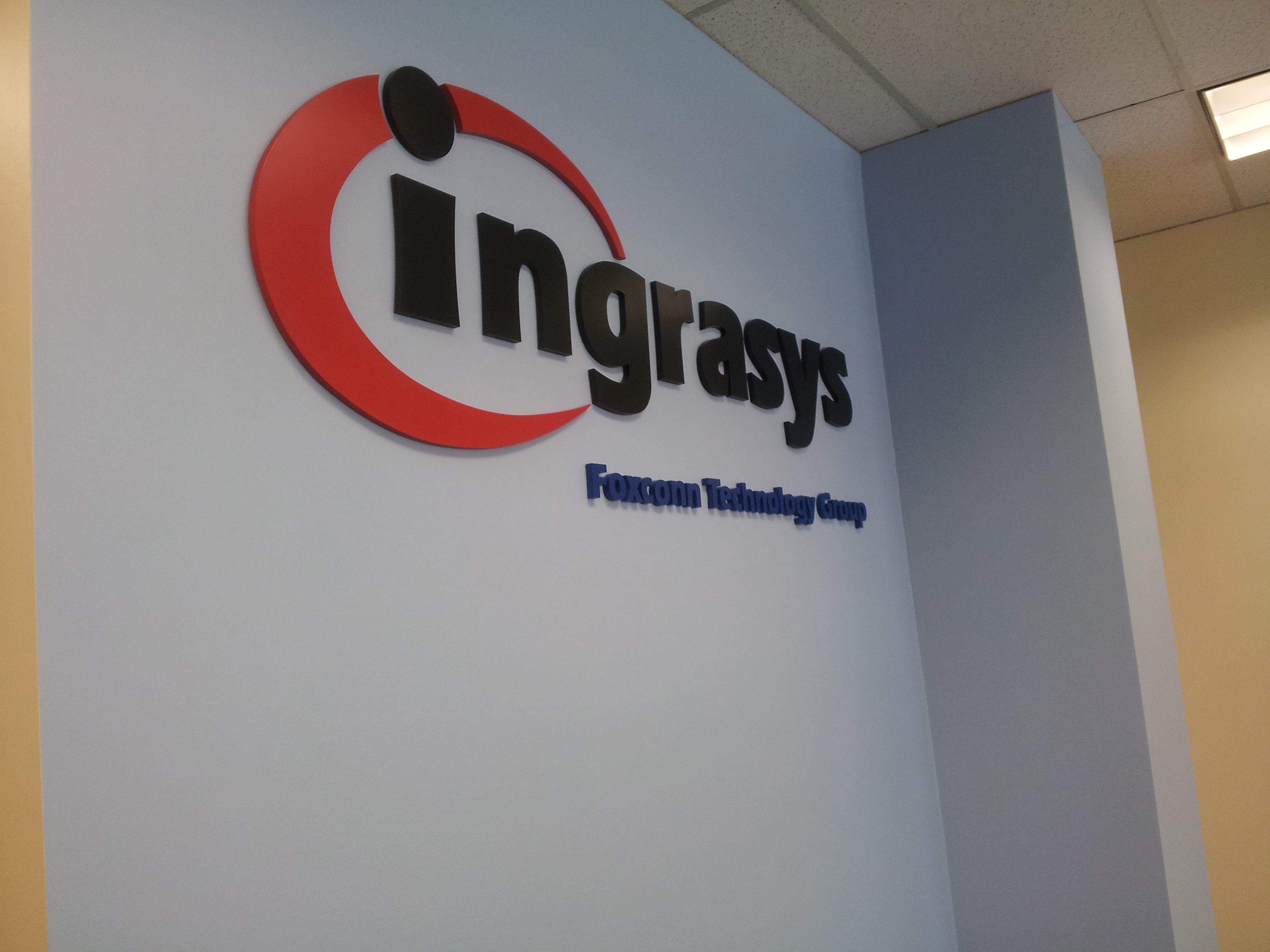 Lobby Sign for Ingrasys