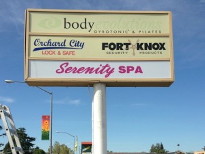 PoleSign-Serenity Spa