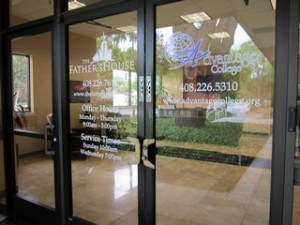 Storefront window graphics in San Jose