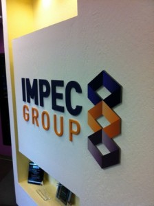 Impec Group Lobby sign 