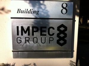 Impec Group monument sign