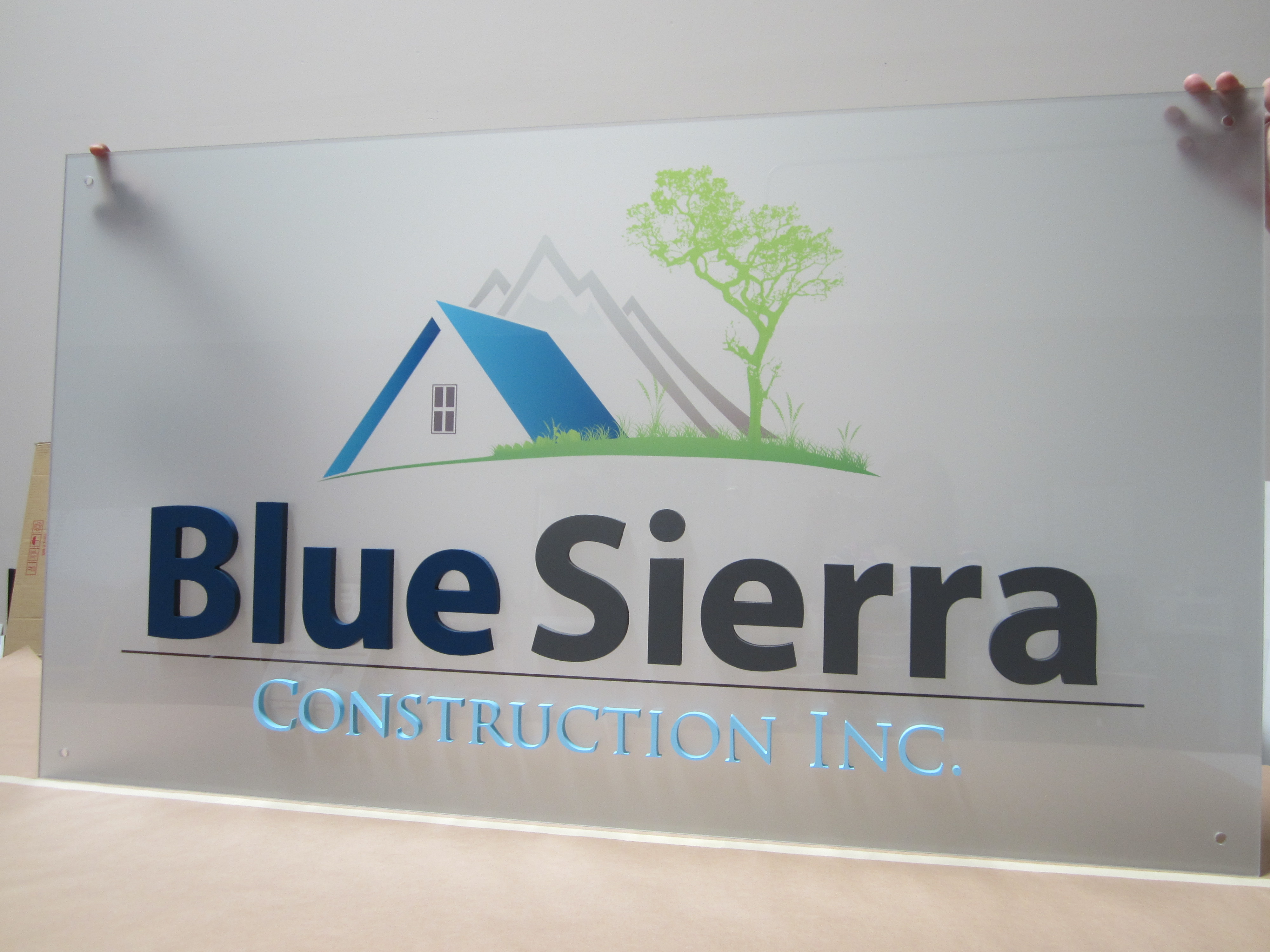 Custom Plexiglass Lobby Sign in San Jose, CA from San Jose Signs