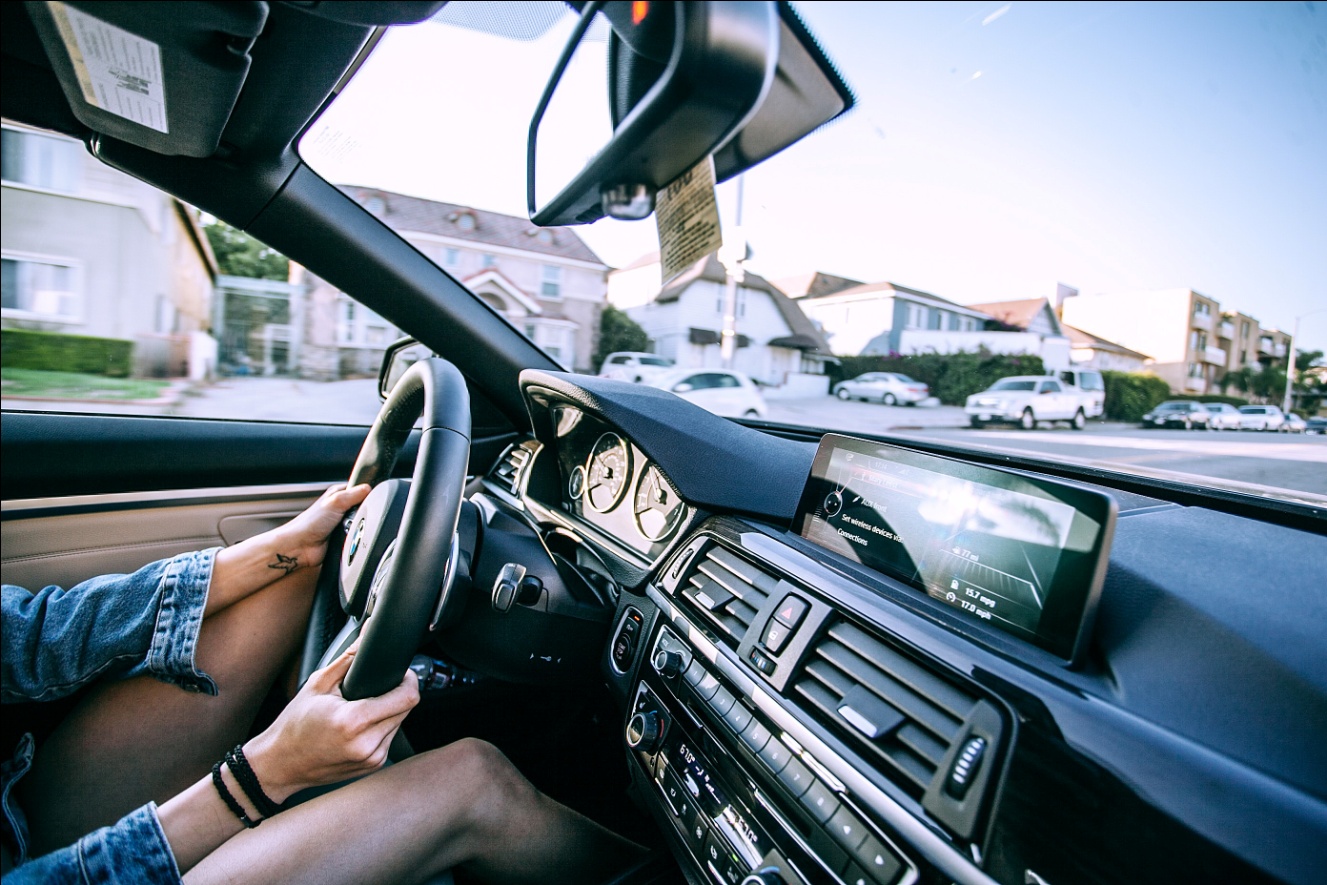 Inside Car