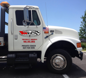 Flat Bed Door Vinyl