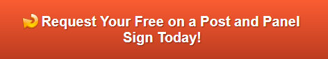 Free quote on post and panel signs