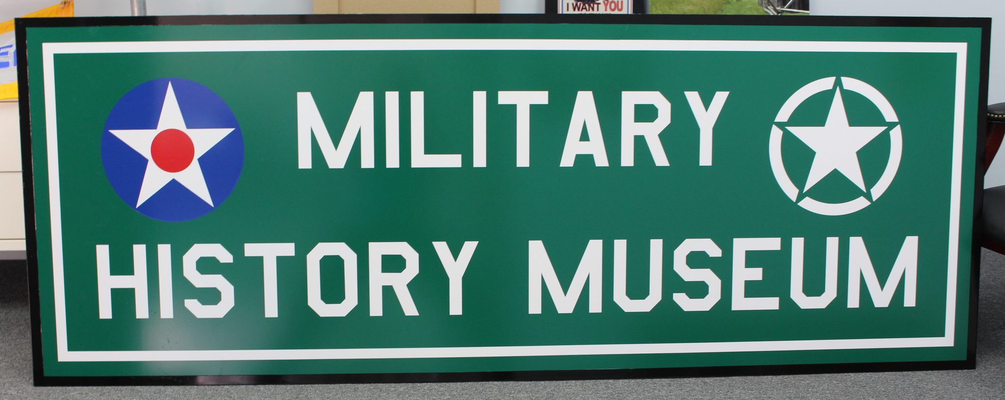 Greenville, SC – Getting to Play a Part in Military History with a Sign