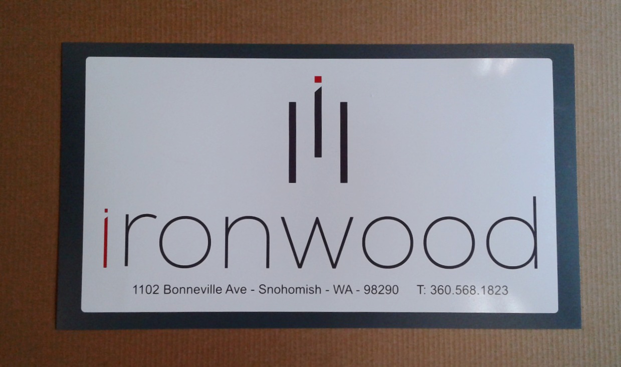 Snohomish WA -  Manifest Sign creates Large Professional Color Crate Labels