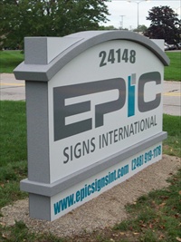 Alternatives to Monument Signs: HDU (High Density Urethane) Foam