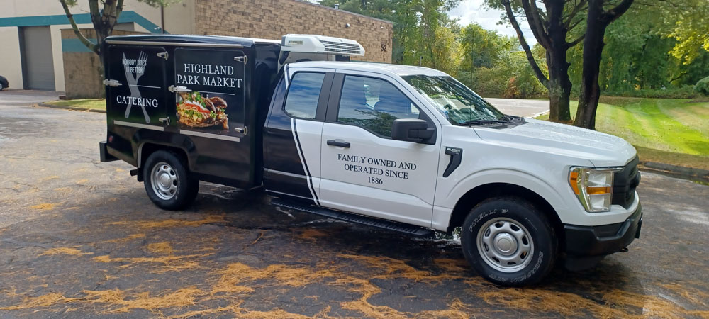 Manchester, CT - Custom Vehicle Wraps for Market from a Local Sign Company