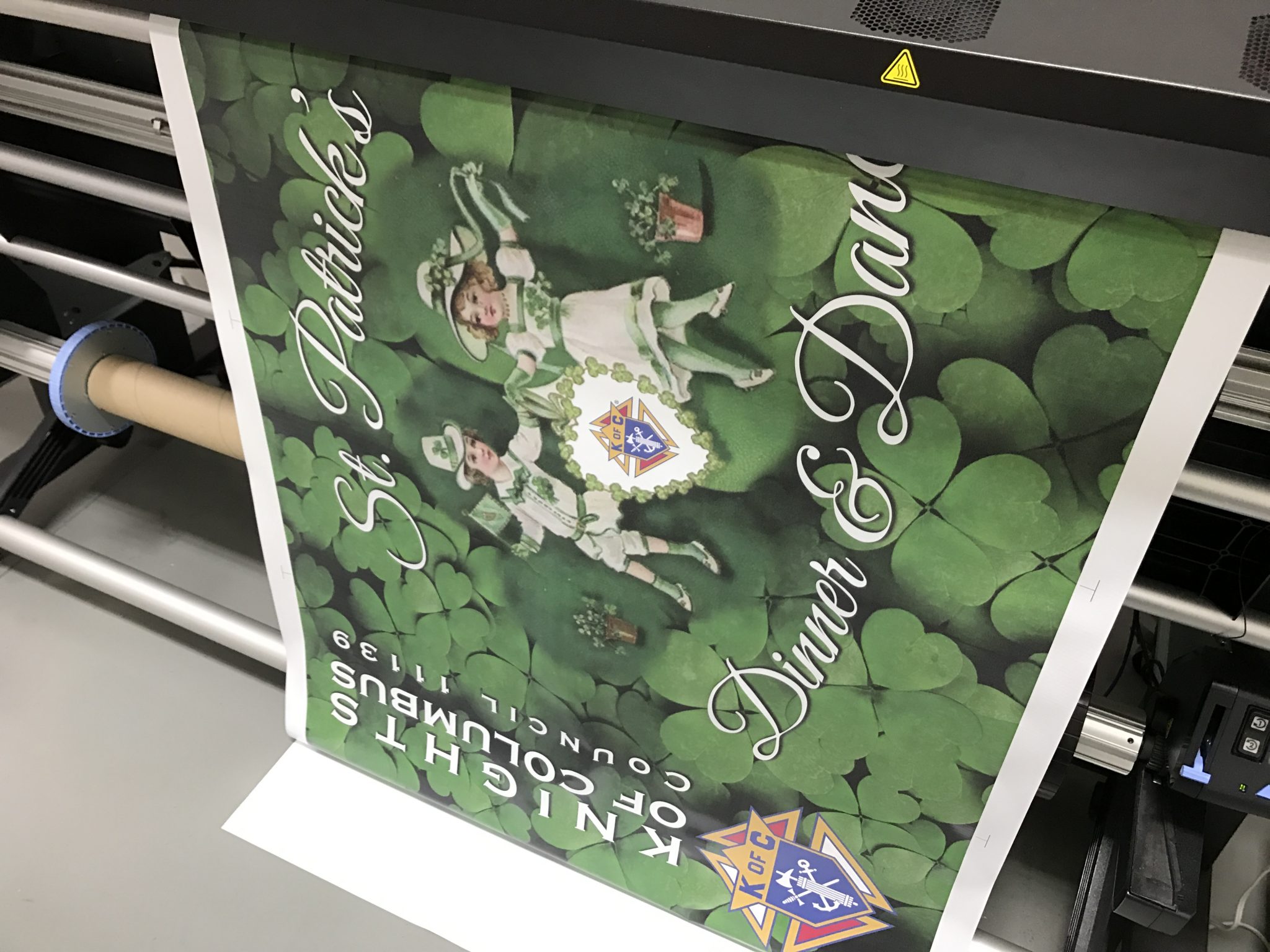 St. Charles, MO – Knights of Columbus Sees Results with Custom Banner