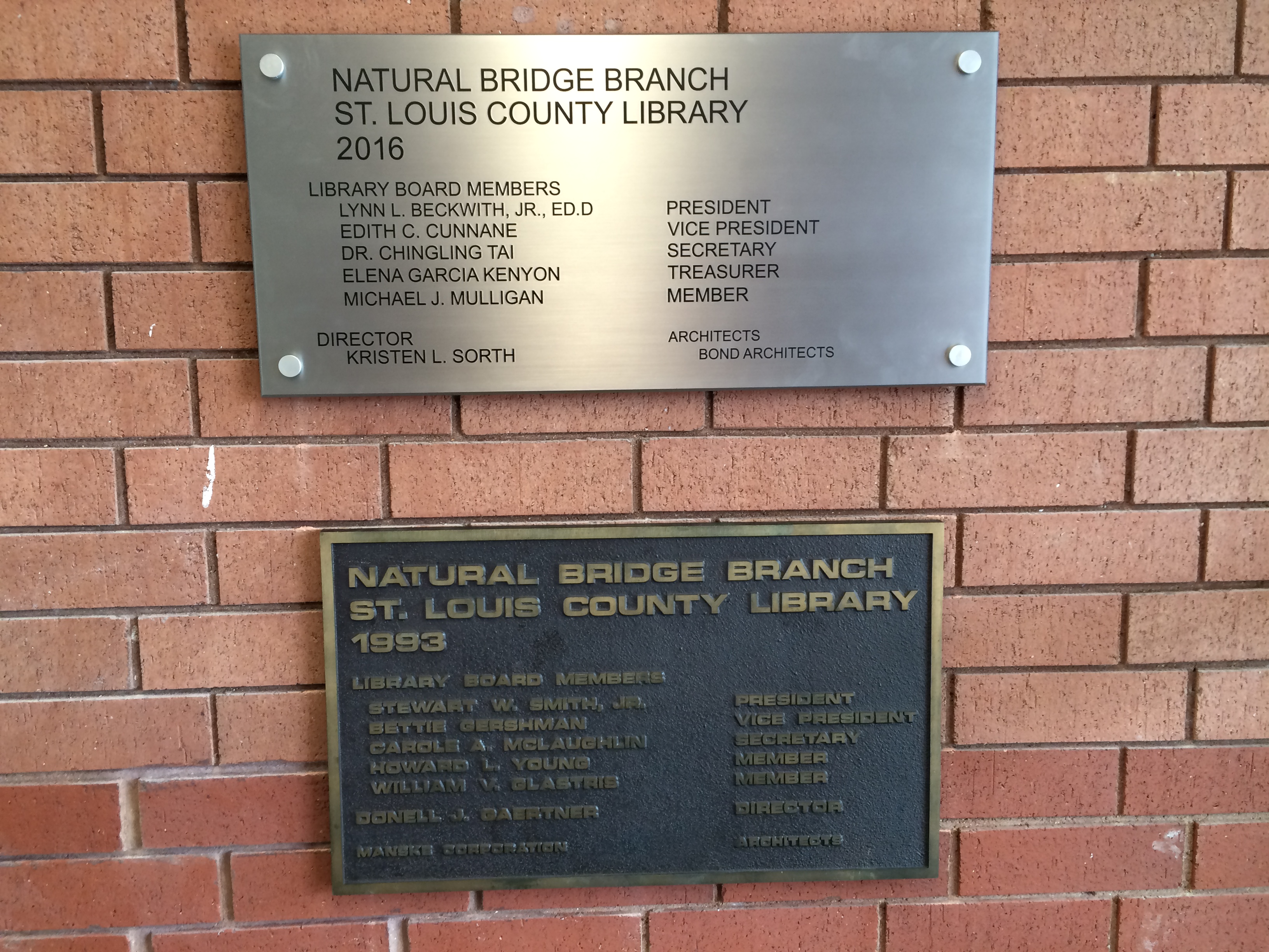 St. Charles County, MO – Custom Sign Package Featuring ADA, Plaques, and Building Sign for Local High School