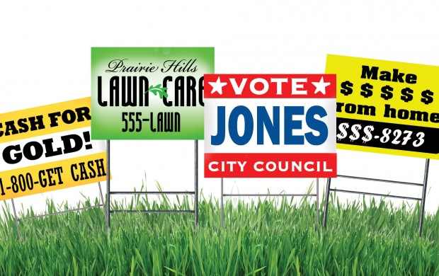 Campaign Signs in Tallahassee, FL