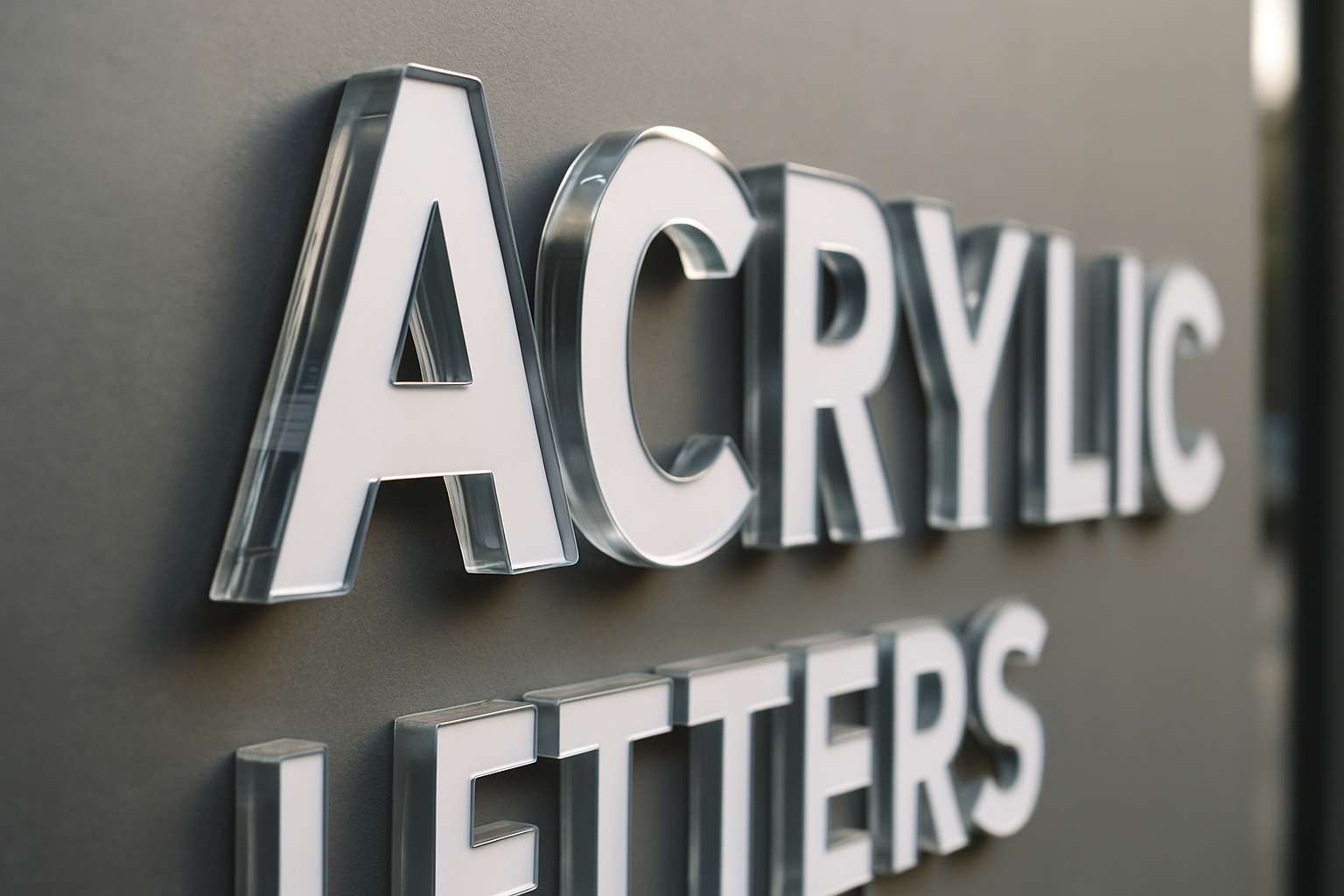 Tampa, FL- Trinity School’s New Indoor Acrylic Letters Inspire