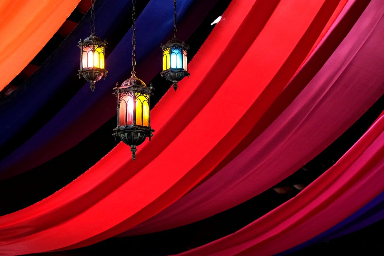 Indoor fabric banners for MFA, St. Pete, herald new exhibit.