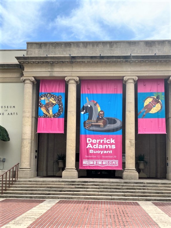 St Petersburg, FL-MFA’s New Interior and Exterior Scrim Material Banners