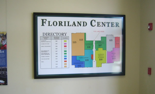 Tampa, Fl- Interior Directional Signs Help Businesses with Social Distancing