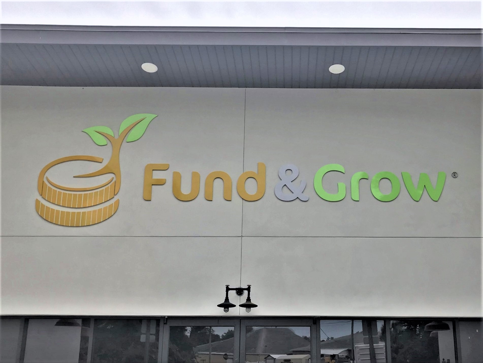 Tampa, Florida- New Partial Logo Color Change for Exterior Acrylic Letter Sign