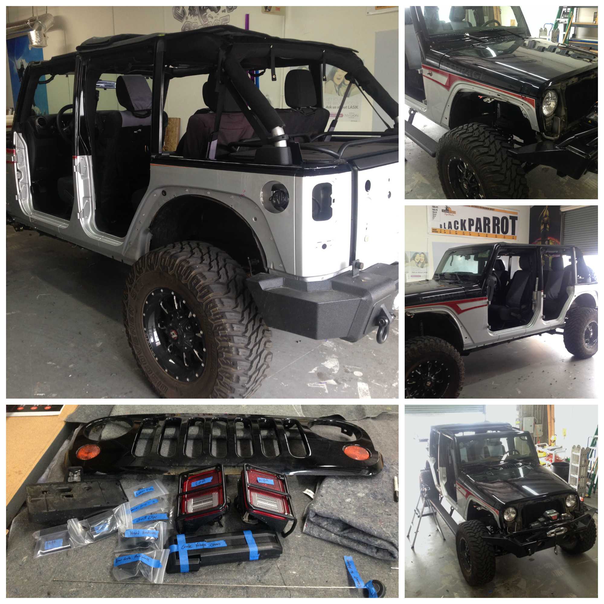 Jeep Full Vinyl Vehicle Wrap in Tustin, CA