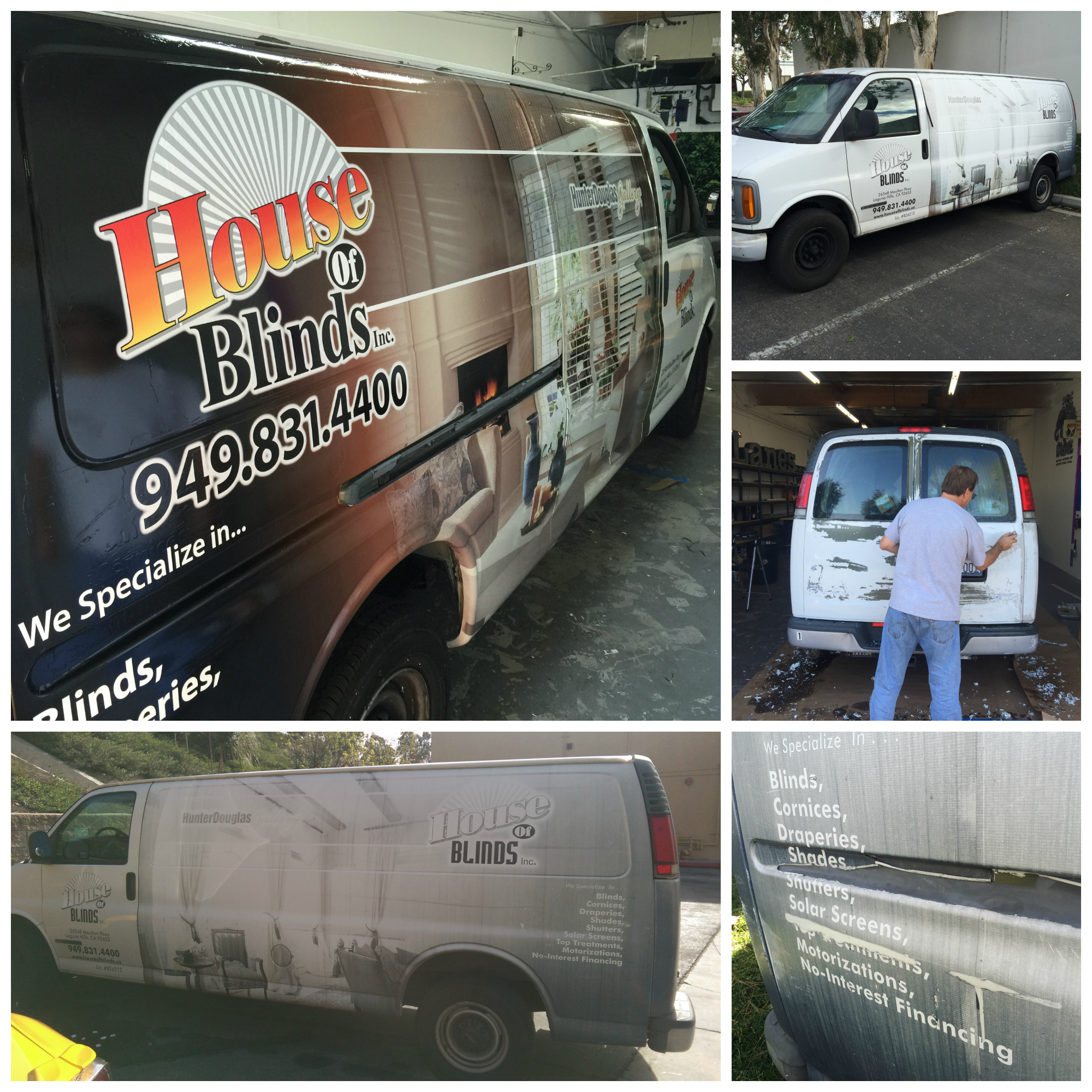 Worn Out Vehicle Wrap Removal and Rewrap in Tustin, CA