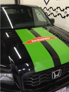 Cut Vinyl used as Vehicle Graphics